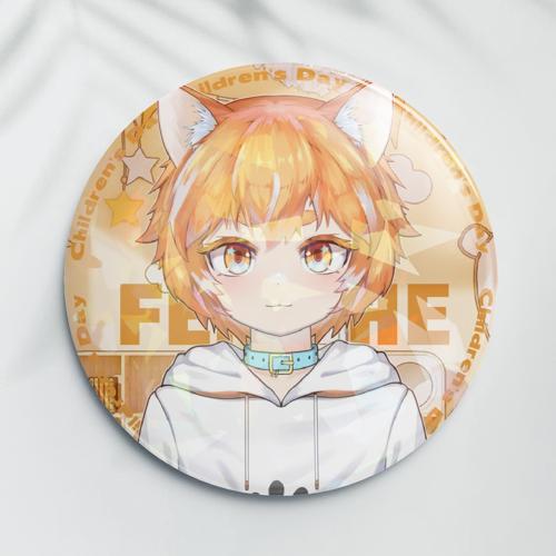 【儿童节】58mm覆膜吧唧碎玻璃款