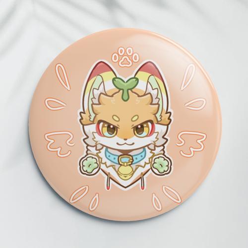 【对称Q头】58mm覆膜吧唧亮膜款