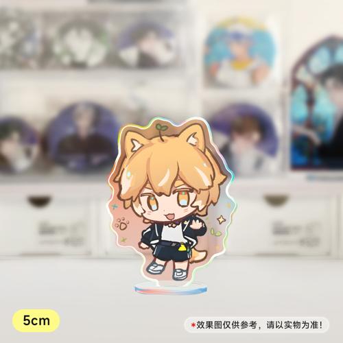 【新衣小Q】5cm镭射小粒牌