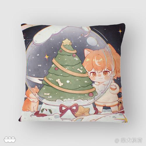 【水晶球】50x50方形细毛绒抱枕