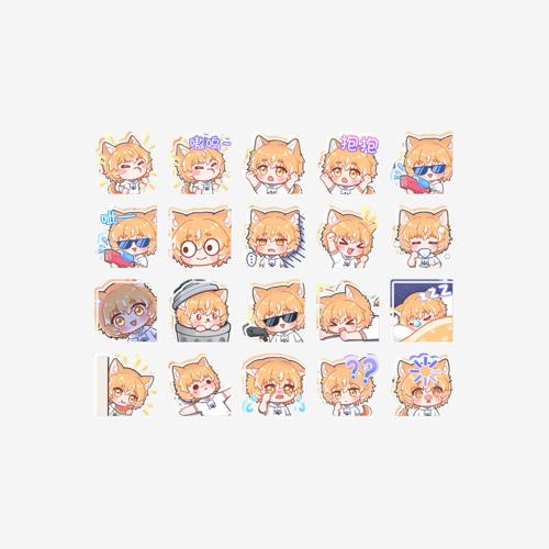 【表情包】2cm亚克力片片20个